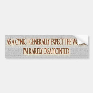 Words of Wisdom 8 Bumper Sticker