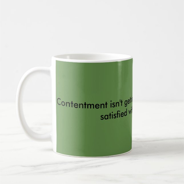 words of wisdom coffee mug. mug (Left)