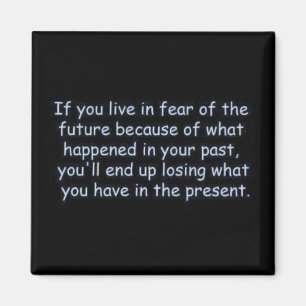 Words of Wisdom comments expressions sayings black Magnet