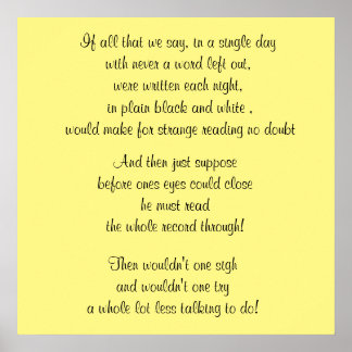 WORDS OF WISDOM poster