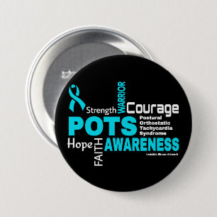 Words...POTS 7.5 Cm Round Badge