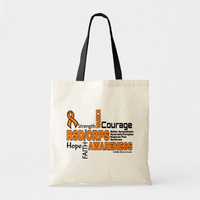 Words...RSD/CRPS Tote Bag (Front)