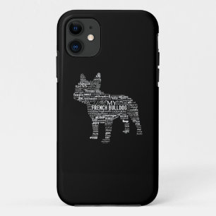 Words T Ways To Describe My French Bulldog Gift Case-Mate iPhone Case