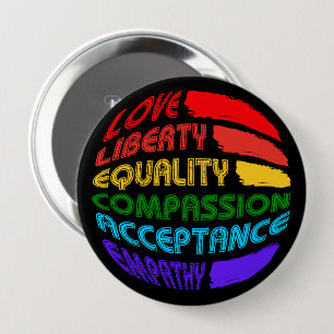 Words To Live By 10 Cm Round Badge