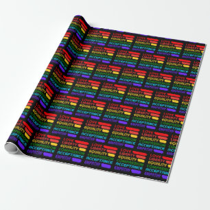 Words To Live By Collection Wrapping Paper