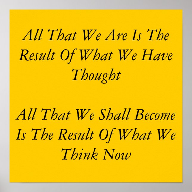 Words To Live By  Meditaton  Poster (Front)