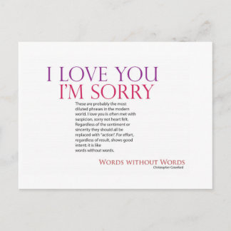 Words Without Postcard