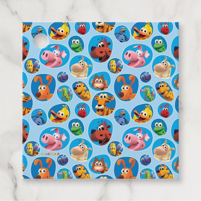 WordWorld Party Tag (Front)