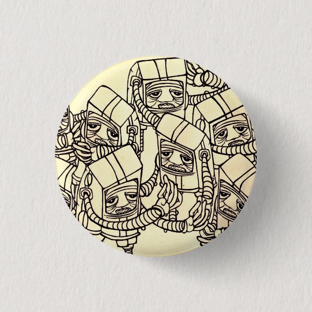 work0189 3 cm round badge (Front)