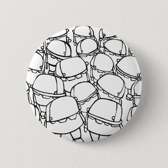 work0250 6 cm round badge (Front)