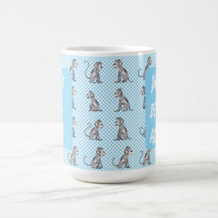 Work all day BLUE Coffee Mug