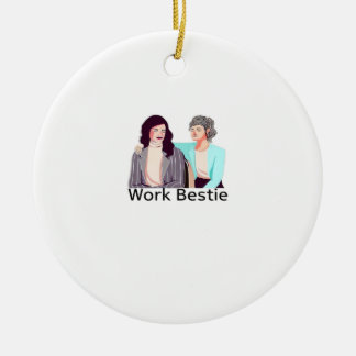 Work Beast Classic Ceramic Tree Decoration