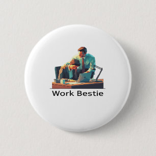 Work Best Classic 6 Cm Round Badge