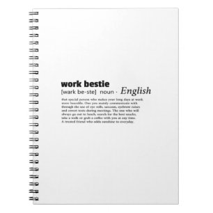 Work Bestie Classic Chill Notebook