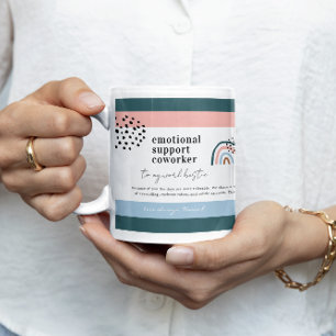 Work Bestie Quote & Photo Coworker Gift Coffee Mug