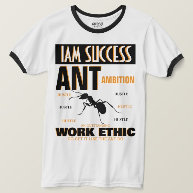 WORK ETHIC T-Shirt (Design Front)