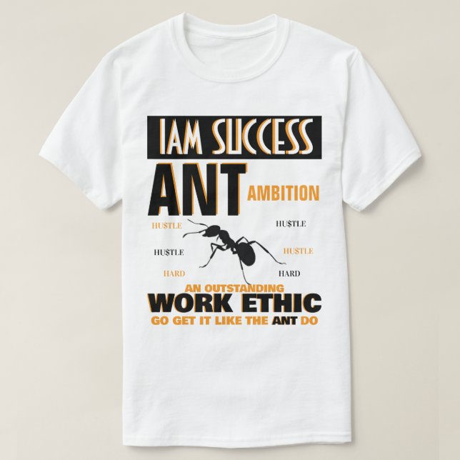 WORK ETHIC T-Shirt (Design Front)