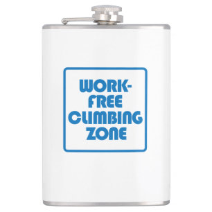 Work Free Climbing Zone Hip Flask