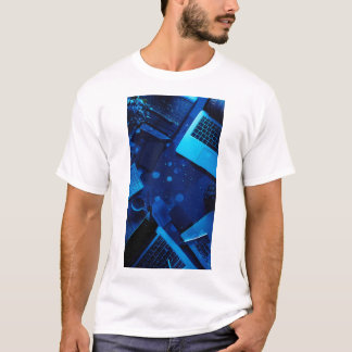 Work From Anywhere Freelancer Computer Setup T-Shi T-Shirt