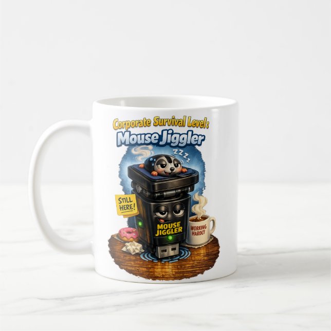 Work From Home Coffee Mug (Left)