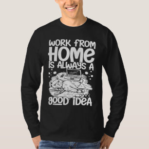 Work From Home Office Job Ideas Business Online De T-Shirt