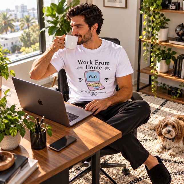 Work from home T-Shirt (Creator Uploaded)