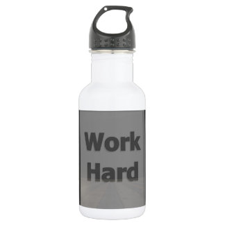 Work hard 532 ml water bottle