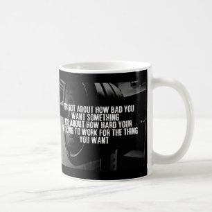 WORK HARD - Bodybuilding Workout Motivational Coffee Mug
