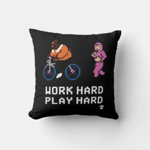 Work Hard Play so Hard - Cloud Nine Classic Cushion