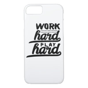 Work Hard Play So Hard Essential Case-Mate iPhone Case