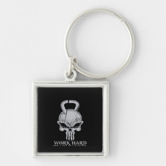 Work Hard Play So Hard For Fitness Freaks Key Ring