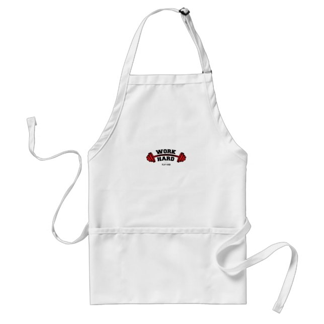 Work Hard Play So Hard for Workers Funny Standard Apron (Front)