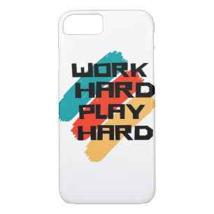 Work Hard Play So Hard for Workers - Labor Day Case-Mate iPhone Case