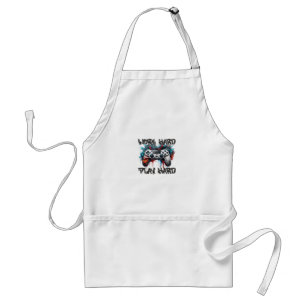 Work Hard, Play So Hard - Labor Day  Standard Apron