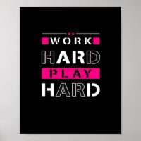 Work Hard, Play So Hard - Labour Day Funny