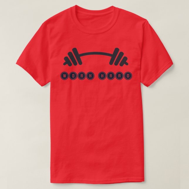 Work hard T-Shirt (Design Front)