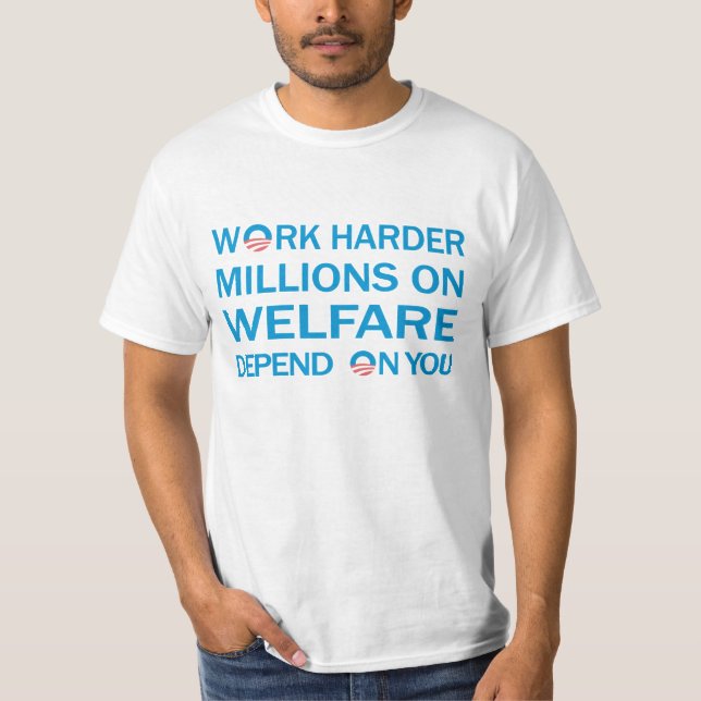 Work Harder T-Shirt (Front)