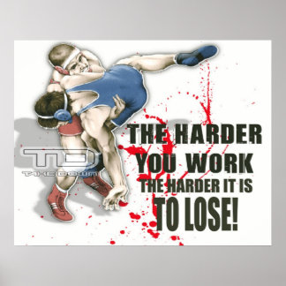 work harfer poster