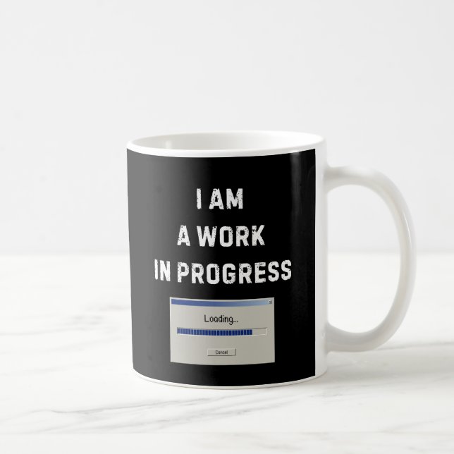 Work In Progress Mug (Right)
