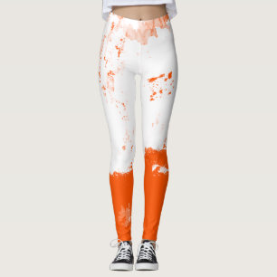Work In Progress Orange Leggings