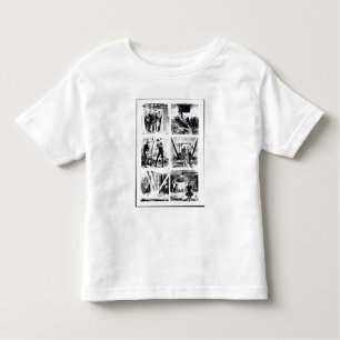 Work inside the caissons, constucting Brooklyn Bri Toddler T-Shirt