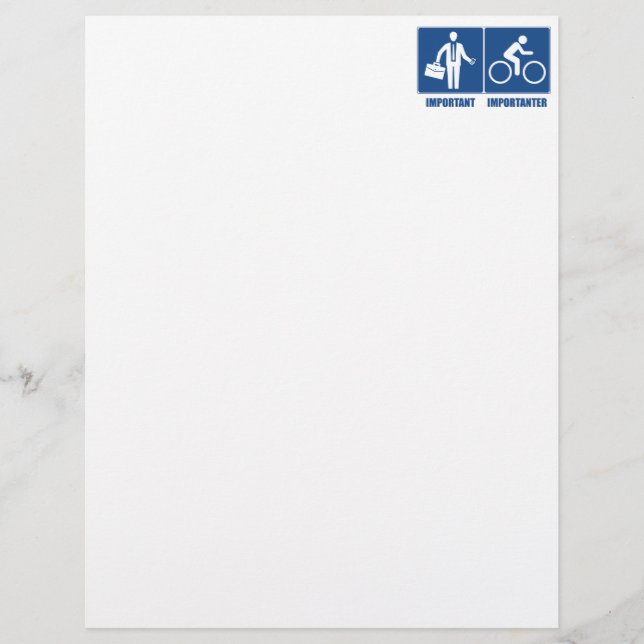 Work Is Important, Cycling Is Importanter (Front)