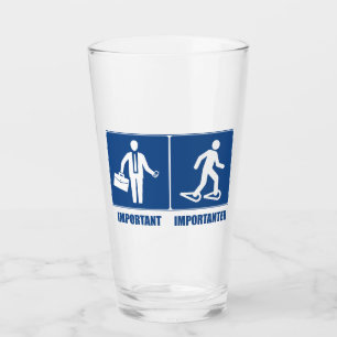 Work Is Important Snowshoeing Is Importanter Glass