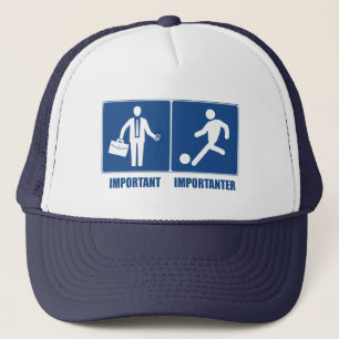 Work Is Important, Soccer Is Importanter Trucker Hat