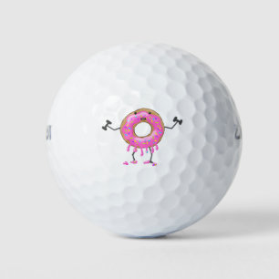 Work It Out Doughnut Golf Balls