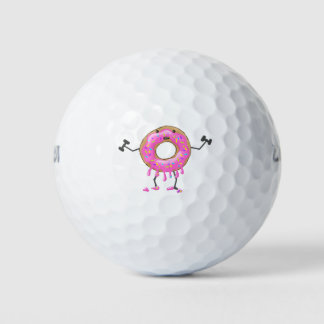 Work It Out Doughnut Golf Balls