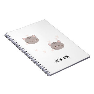 Work Kitty Notizbuch Notebook