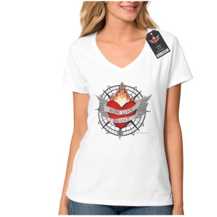 WORK LOVE BALANCE compass design T-Shirt