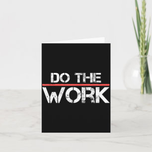 Work Motivational Positive Inspirational Quote Card