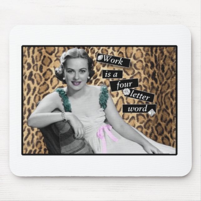 Work... Mouse Pad (Front)